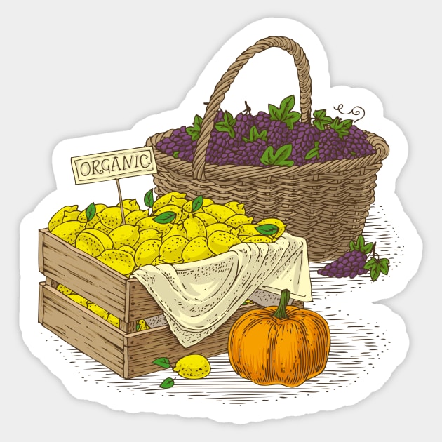 Autumn Harvest Sticker by deepfuze